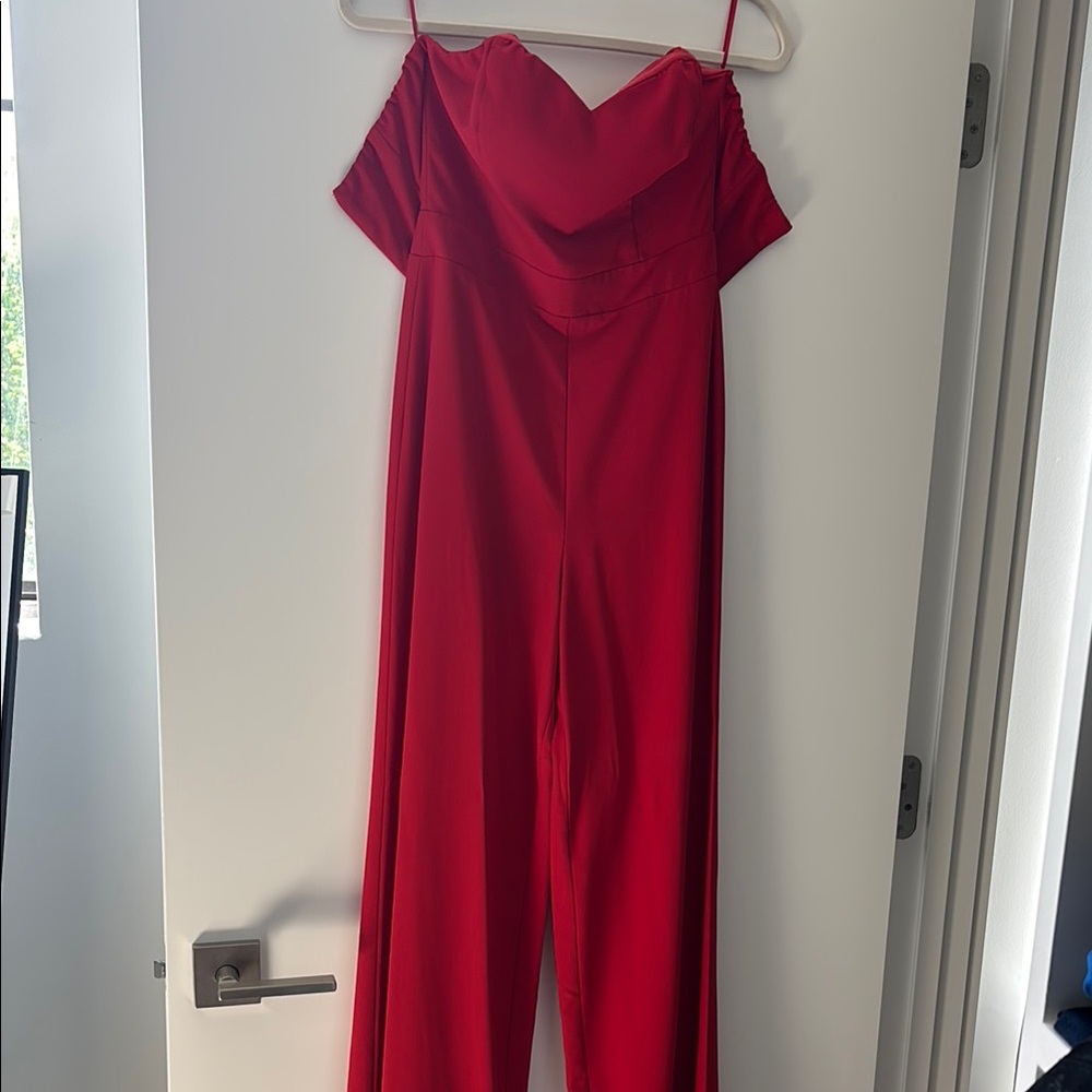 Elegant EXPRESS Red Jumpsuit